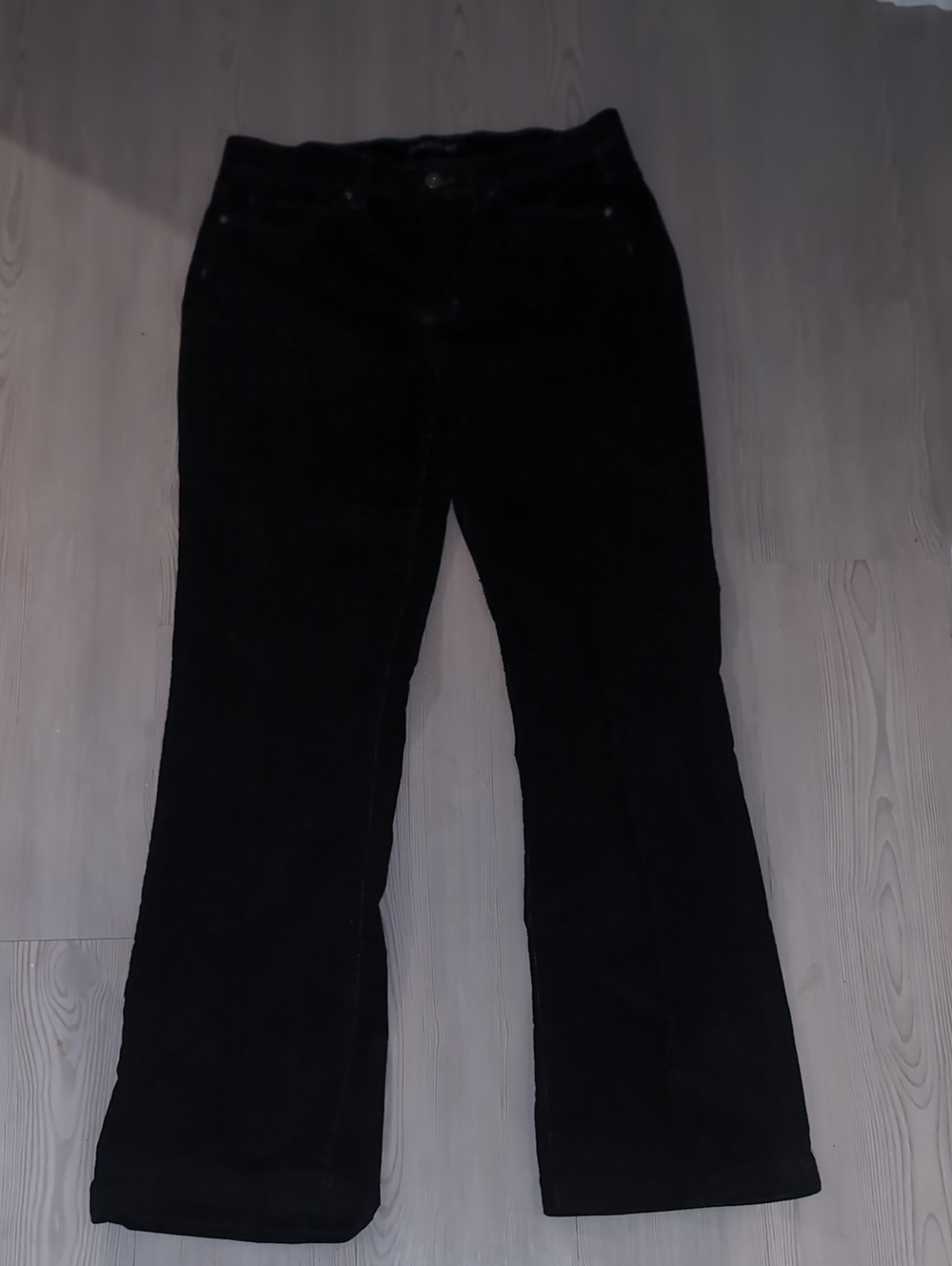 jeanstar Black Corduroy Trousers